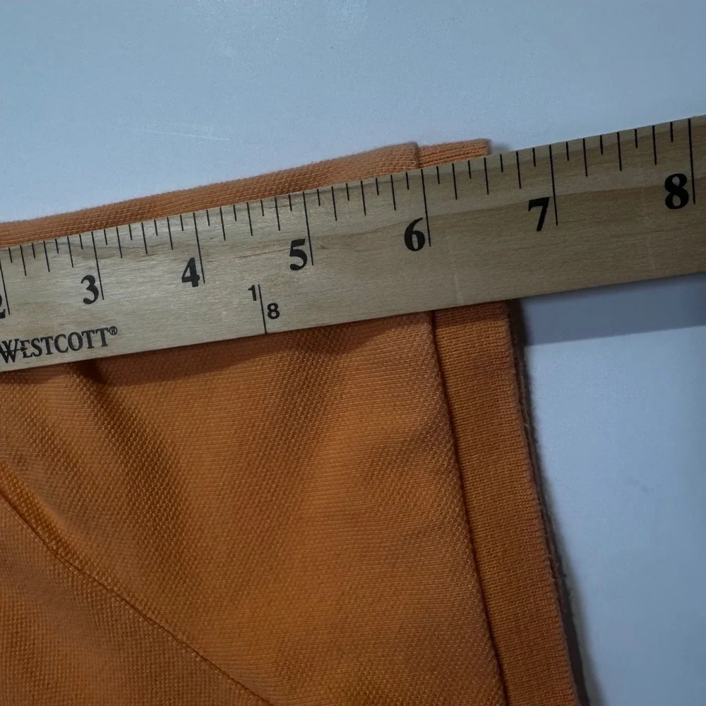 Polo Ralph Lauren Kids Boys Peach Orange Short Sleeve Cotton Pique Shirt L 14-16